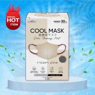 Khẩu trang Cool mask Famapro thùng 30 hộp mỗi hộp 30 chiếc đóng riêng từng cái