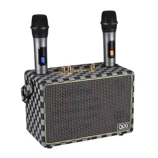 LOA BLUETOOTH KARAOKE QiXi SK-2036 (Kèm 2 Micro không dây)
