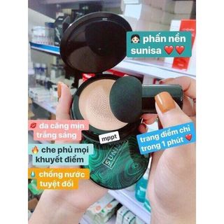 Phấn nước Sunisa có khả năng chống nước cực cao