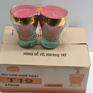 Nến bơ cốc T19 6 cốc/ hôp( loại nhỏ)