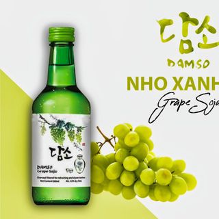 Rượu Soju Damso Hàn Quốc 360ml - Vị Nho xanh giá sỉ
