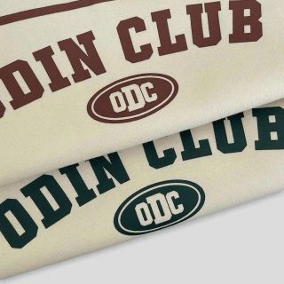 Áo khoác chất nỉ in chữ ODIN CLUB, cổ bẻ phối dây kéo màu như hình from chuẩn. Giá sỉ - giá bán buôn