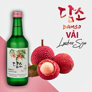 Rượu Soju Damso Hàn Quốc 360ml - Vị Vải giá sỉ