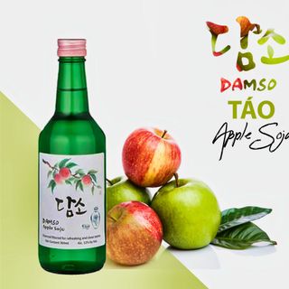 Rượu Soju Damso Hàn Quốc 360ml - Vị Táo giá sỉ