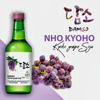 Rượu Soju Damso Hàn Quốc 360ml - Vị Nho Kyoho giá sỉ