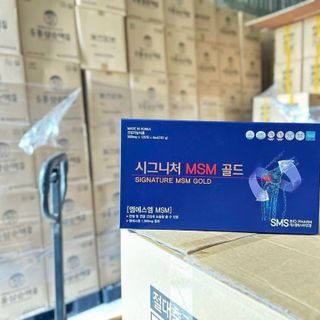 Viên uống hỗ trợ điều trị các bệnh xương khớp
SMS BIO PHARM Hàn Quốc Signature MSM Gold