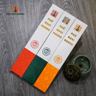 Mùi Hương Gỗ Ngọt Nhẹ, Thanh Tịnh - Nhang Sạch Thảo Mộc An Lành - Nhang Sạch Ít Khói, An Toàn Cho Sức Khỏe - Nhang Thờ Cúng - Cao 32cm, 75gr.