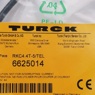 Dây Kết Nối Cảm Biến Turk Chính Hãng RKC4.4T-5/Tel Dây Cáp Cảm Biến PVC Đầu Nối - Giá tại xưởng