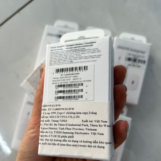 Sạc Củ Chính Hãng Samsung - Hỗ Trợ Sạc Siêu Nhanh 25W