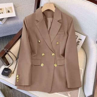 Áo vest blazer kiểu mới phong cách Hàn Quốc dáng lỡ hai lớp (mã 2)
