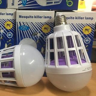 Bóng đèn bắt muỗi 2 trong 1