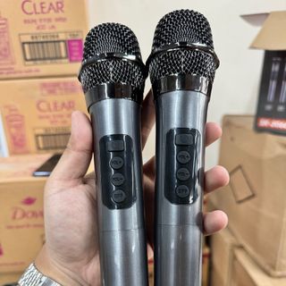 Loa karaoke SK 2066 có 2 mic