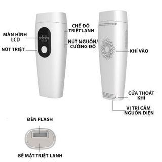 Máy Triệt Lông Lạnh RULAX Sóng IPL 999999 Xung, Trẻ Hóa Da Tự Động Phiên Bản Cao Cấp |BẢO HÀNH 12 THÁNG|