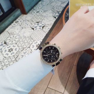 ĐỒNG HỒ NỮ DÂY DA CAO CẤP M.K SIZE 38 PARKE 1