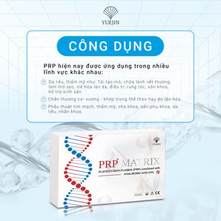 [Mới] PRP Kit tích hợp sẵn HA mang lại hiệu quả căng bóng - Huyết Tương Giàu Tiểu Cầu PRP Matrix Yuejin