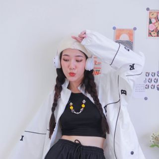 ÁO KHOÁC BIRDY PIPING JACKET/Black