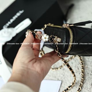 𝐓𝐮́𝐢 𝐱𝐚́𝐜𝐡 nữa cao cấp 𝐕𝐚𝐧𝐢𝐭𝐲 𝐓𝐨𝐩 𝐇𝐚𝐧𝐝𝐥𝐞 - Màu Đen