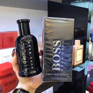 Nước hoa Hu go Bos s Boss Bot tled Night nam tính, mạnh mẽ và bí ẩn