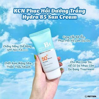 Kem Chống Nắng Phục Hồi Dưỡng Trắng Hy dra B5 Sun Cream 70ml