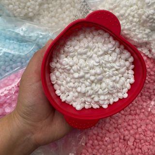 Sáp Wax Lông Nóng Sữa Dừa Cao Cấp  Siêu Bám Lông Chuyên Wax Bikini, Nách, Body Toàn Thân Tặng Que Gỗ Phết Sáp- KL: 1kg