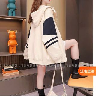 Áo Khoác Dù Ép 3 Lớp Dày Dặn Nón Rộng Tay Phối Màu Cực Chất,Form Rộng Dưới 70kg Gía Sỉ