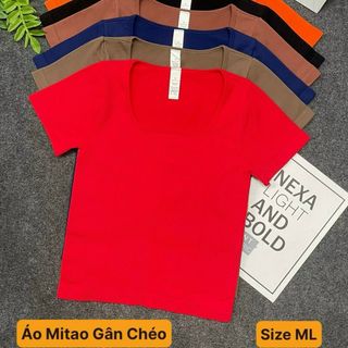 Áo miitao gân chéo 6 màu size ml mới nhất 2024 Thể Thao cao cấp Siêu Đẹp Giá Sỉ,