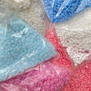Sáp Wax Lông Sữa Dừa Hồng Cao Cấp, Siêu Bám Lông Chuyên Wax Nách, Bikini Tặng Kèm Que gỗ phết sáp -kl: 1kg