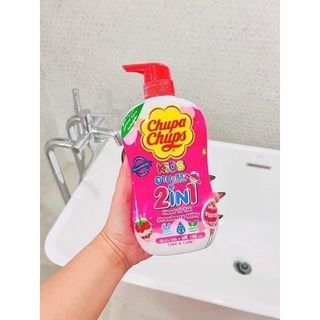 Sữa Tắm Gội Chupa Chups Kids 600ml (Thùng 12 Chai)