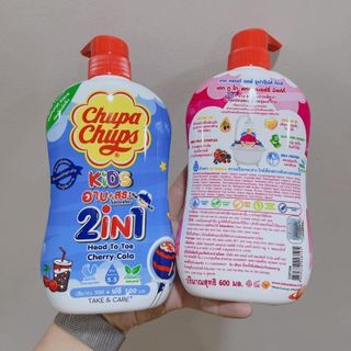 Sữa Tắm Gội Chupa Chups Kids 600ml (Thùng 12 Chai)