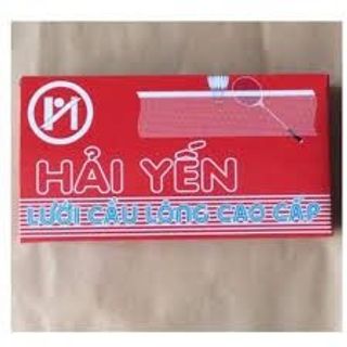 Lưới Cầu Lông Hải Yến, Tiêu Chuẩn Thi Đấu,Hàng cao Cấp Có sẵn,Viền vải Sợi to bền mắt lưới chắc chắn