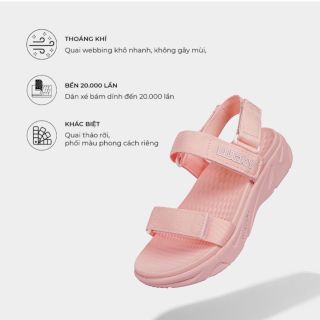 Sandal Nữ Lucky Star QB08F-3 giá sỉ - giá bán buôn