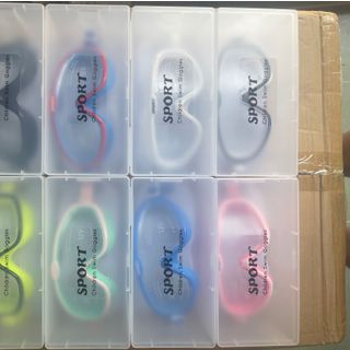 Kính bơi Sport khung lớn kèm nhét tai cho bé