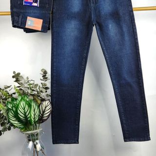 Quần Jean Nam Dài Ống suông 03 màu cơ bản vải jean cotton mềm mịn form chuẩn đẹp giá sỉ