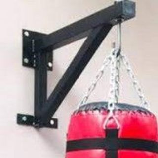 Giá,kệ treo bao cát giá rẻ tập boxing | Khung treo bao đấm gắn tường sơn tĩnh điện dày cao cấp