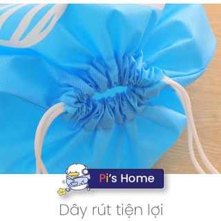 Túi Đựng Giày Dép Du Lịch Có Dây Rút Loại To KhôngThấm Nước