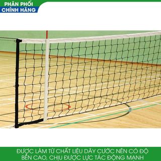 Lưới Bóng Chuyền Hơi Có Cáp, Bình Nguyên Dây Cước Cực Bền Được Đan Xen Rất Chuẩn Và Cao Cấp (Tiêu Chuẩn Thi Đấu)