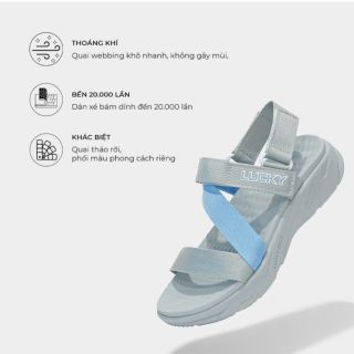 Sandal nam nữ Lucky Star quai chữ Z QB03 giá sỉ - giá bán buôn