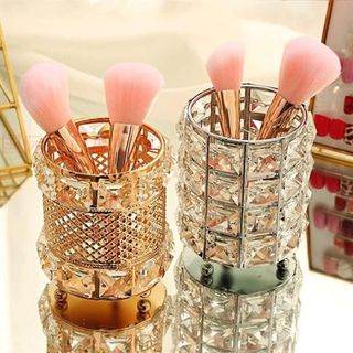 Lọ Pha Lê Đựng Cọ Trang Điểm