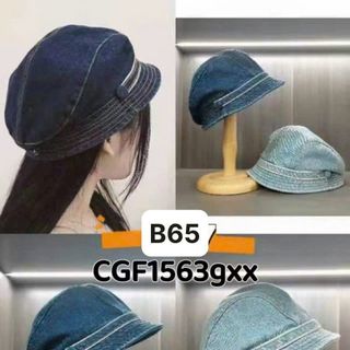 Mũ beret đơn giản vòng dây đính nửa nón QC