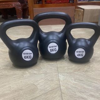 TẠ ẤM, TẠ BÌNH VÔI 4KG,6KG,8KG ĐÚC SẴN ĐỦ CÂN