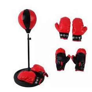 Bộ đồ chơi thể thao đấm bốc Boxing cho trẻ em loại To, hàng đẹp,có tăng chỉnh cao thấp(tặng kèm găng tay,bơm,kim,cà lê)