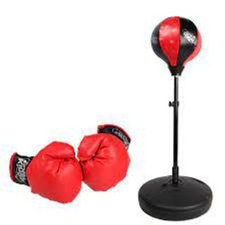 Bộ đồ chơi thể thao đấm bốc Boxing cho trẻ em loại To, hàng đẹp,có tăng chỉnh cao thấp(tặng kèm găng tay,bơm,kim,cà lê)
