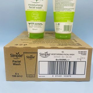 Sữa rửa mặt Simple hàng đẹp