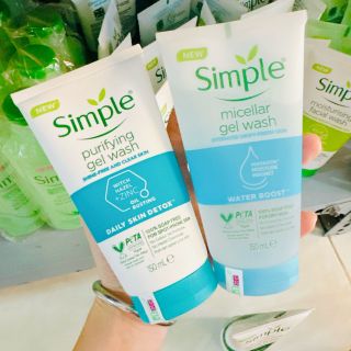 Sữa rửa mặt Simple hàng đẹp