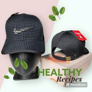 Nón kết kí hiệu ni ke trắng đen CQ