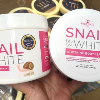 Kem serum kích trắng giảm thâm nám SNAIL WHITE Body Soothing 500gr Thái lan.
