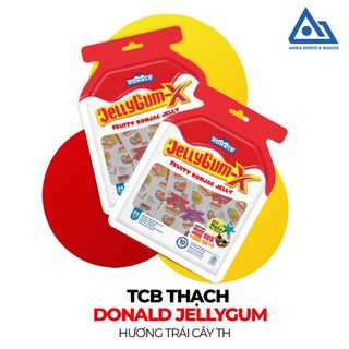 Thạch rau câu Donald JellyGum nhập khẩu Indonesia An Gia Sweets Snacks