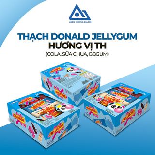 Thạch rau câu Donald JellyGum nhập khẩu Indonesia An Gia Sweets Snacks giá sỉ