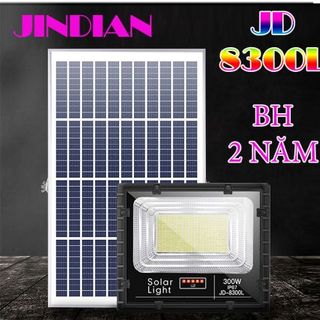 Đèn năng lượng mặt trời Jindian JD-8300L 300w CHÍNH HÃNG giá sỉ