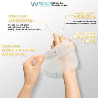 Mặt Nạ Wonjin Effect Water Toning Concentrated Essence Mask Dưỡng Sáng Da 30g